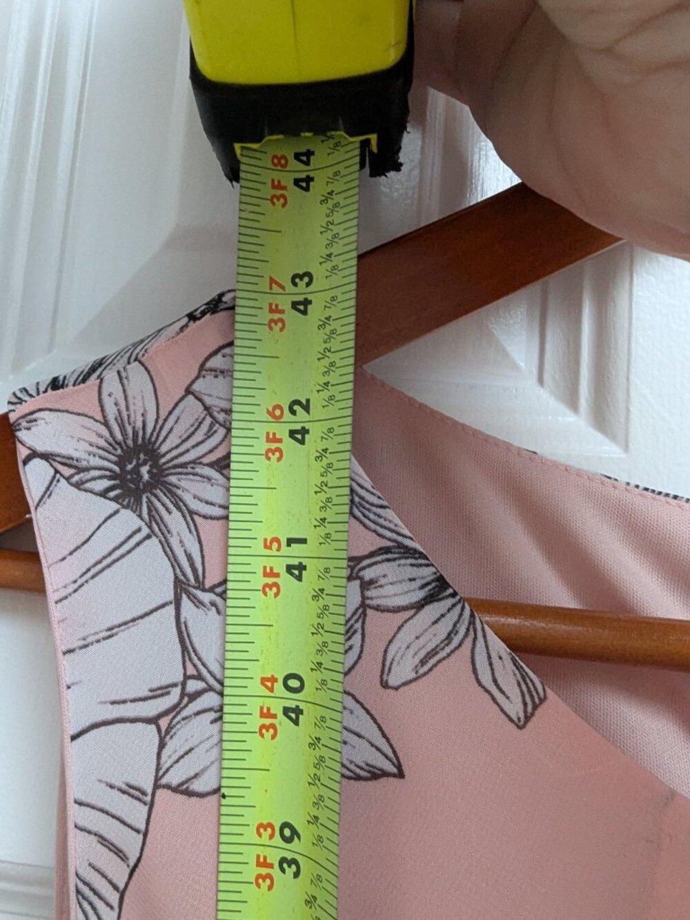 Jessica Howard Midi Sleeveless Pink Floral Dress Size 14 - Picture 4 of 7